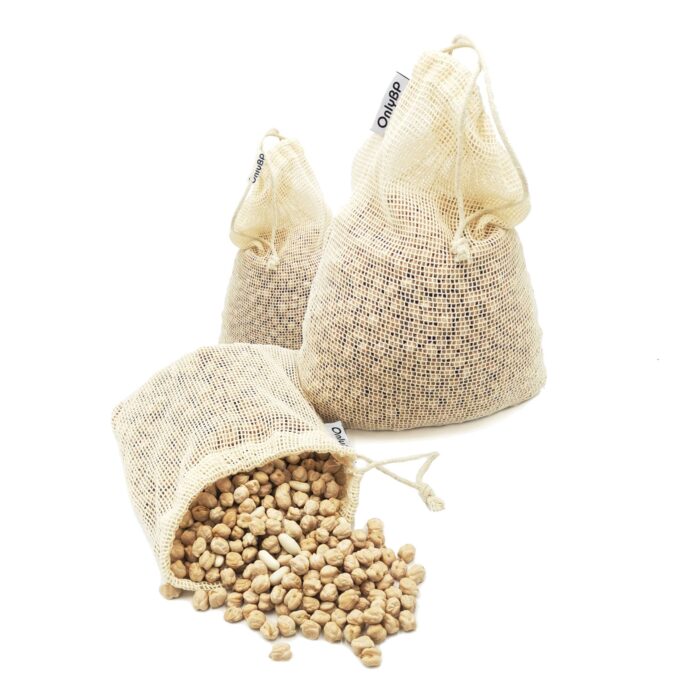 Set 3 Mallas de Cocción para Cocer Garbanzos