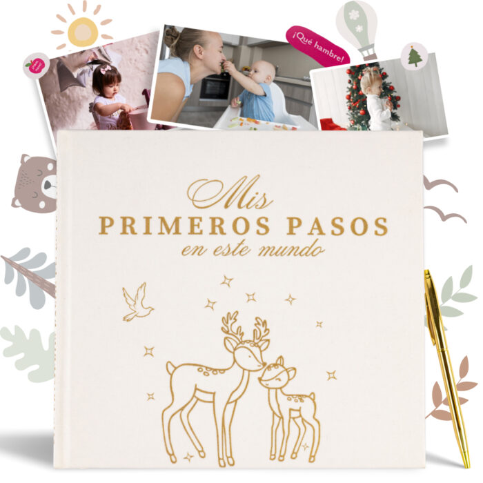 Álbum de Recuerdos para Bebés Recién Nacidos