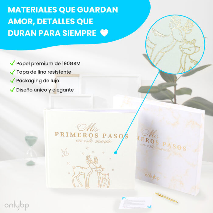 Álbum de Recuerdos para Bebés Recién Nacidos - Imagen 5