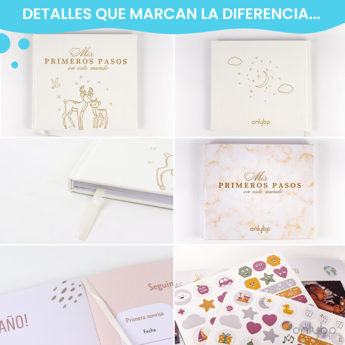 Álbum de Recuerdos para Bebés Recién Nacidos - Imagen 6